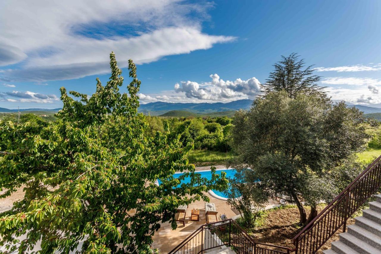 Casa Di Oliva-House With Heated Pool & Jacuzzi In Trilj, Croatia Villa Dış mekan fotoğraf